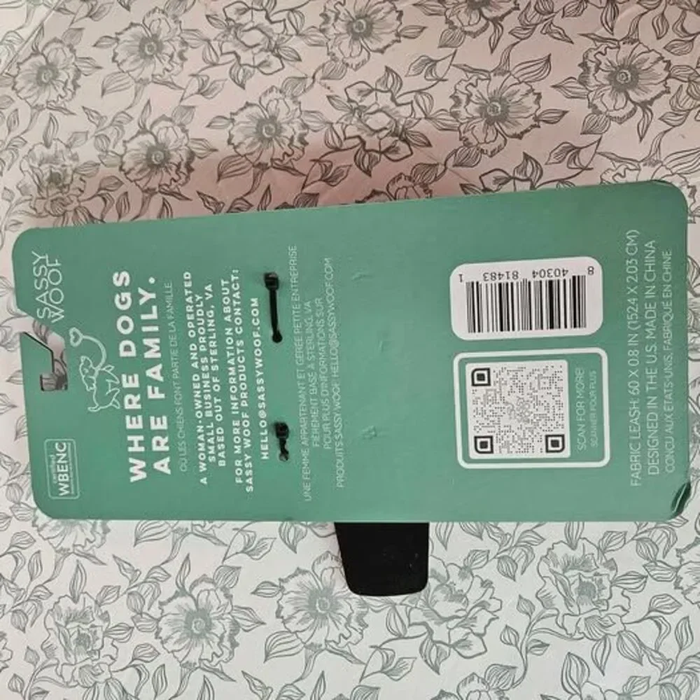 NEW Sassy Woof Leash & Potty Pal Combo